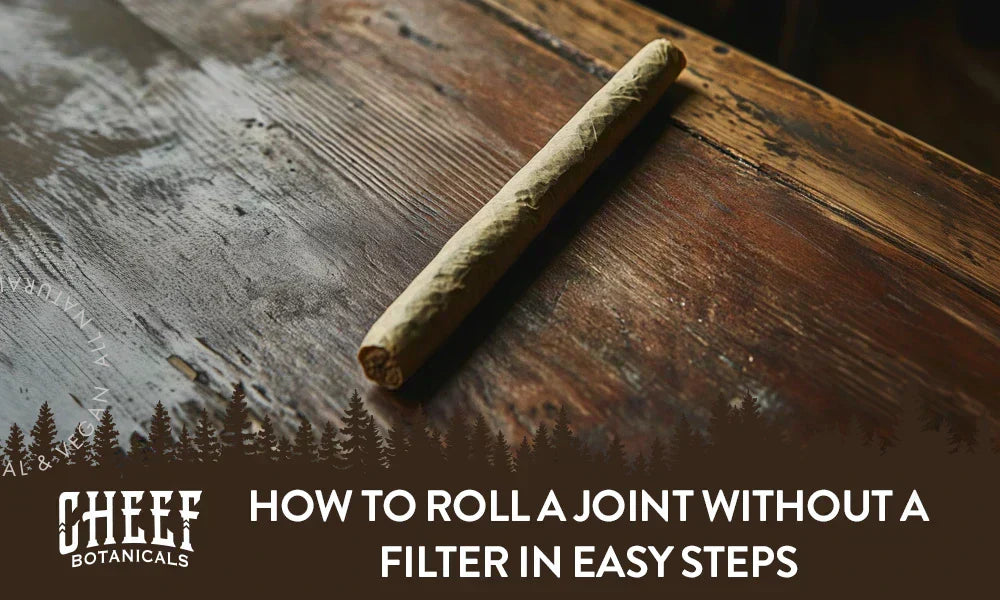 joint without tobacco How to Roll a Joint Without a Filter [Simple Method]