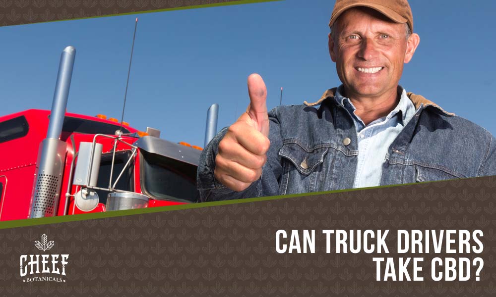 can truck drivers use CBD