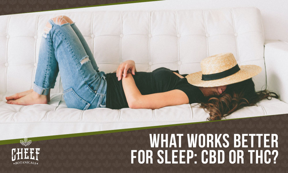 cbd vs thc for sleep
