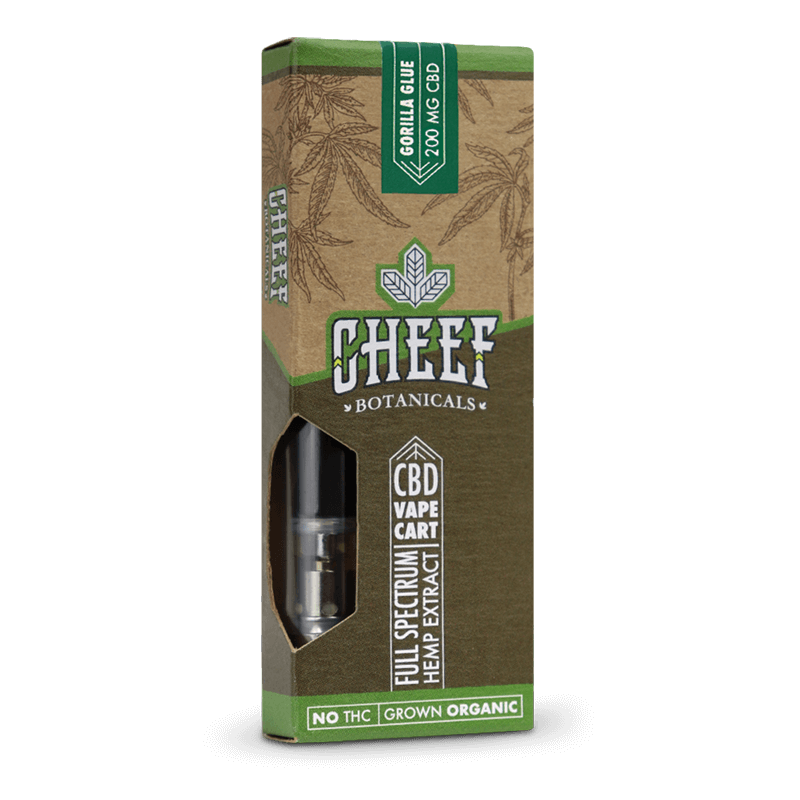 Cheef Botanicals CBD Vape Cart Gorilla Glue 200mg