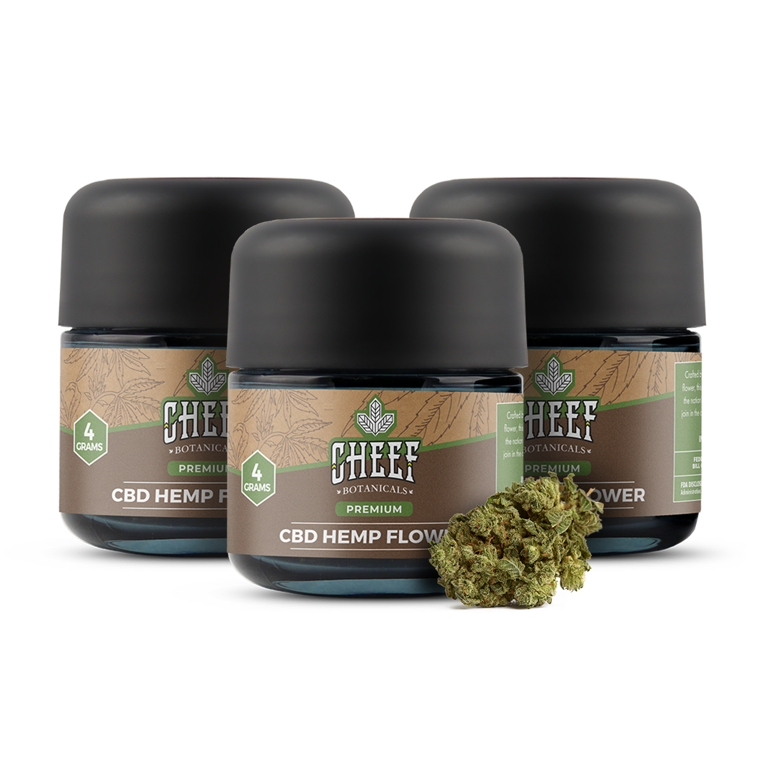 CBD Hemp Flower - Northern Lights - Cheef Botanicals