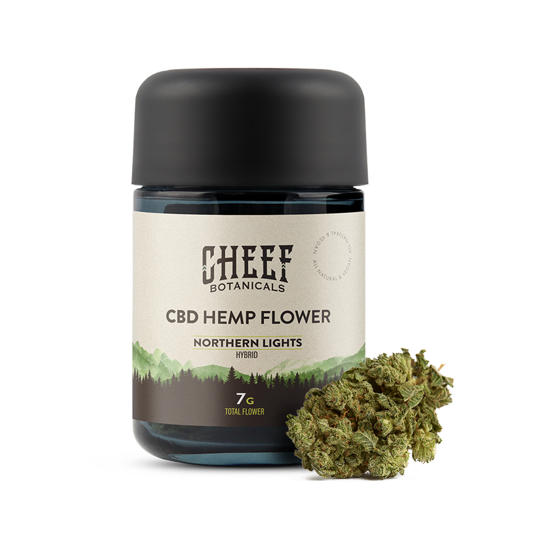 CBD Hemp Flower - Northern Lights - Cheef Botanicals