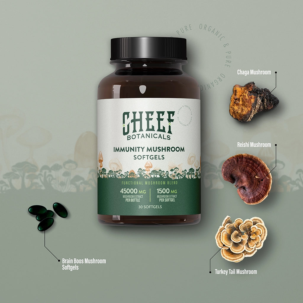 Mushroom Capsules - Cheef Botanicals