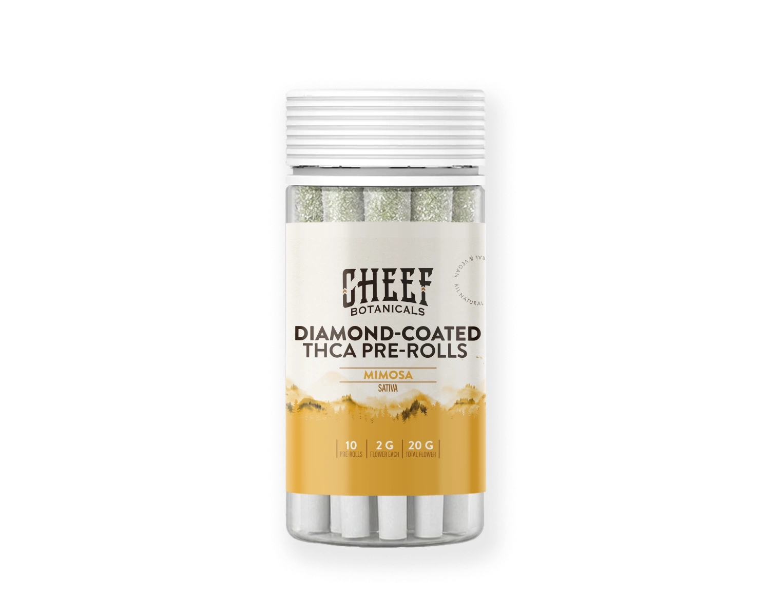Mimosa THCa Diamond-Infused Pre-Rolls (10-Pack) - Flower