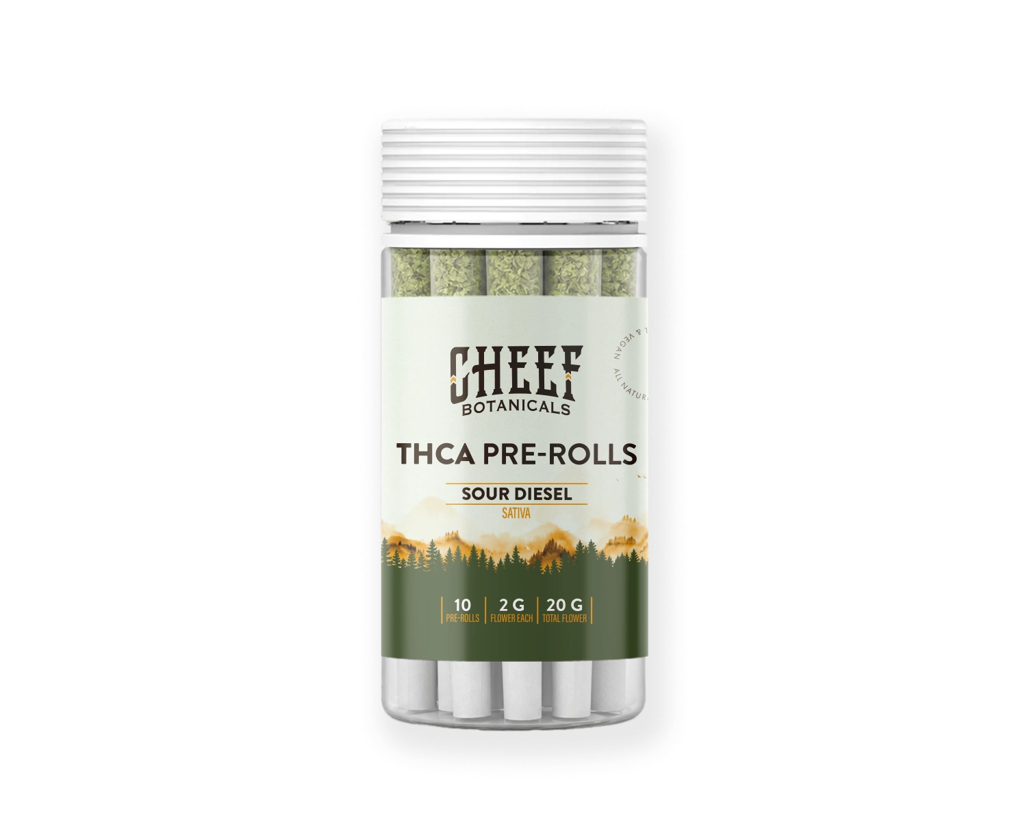 Sour Diesel THCa Pre Rolls (10-Pack) - Flower