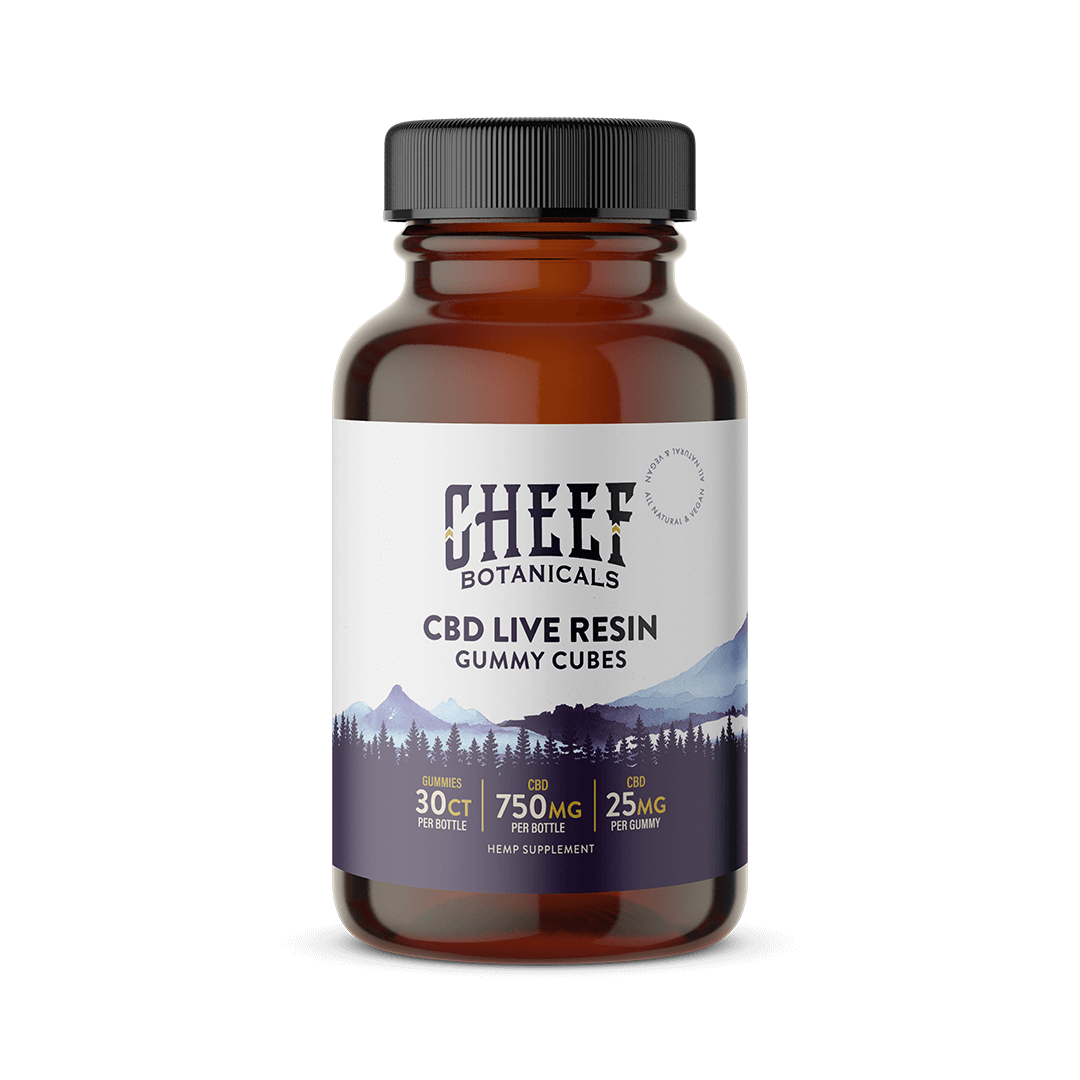 CBD Live Resin Gummies - Cheef Botanicals