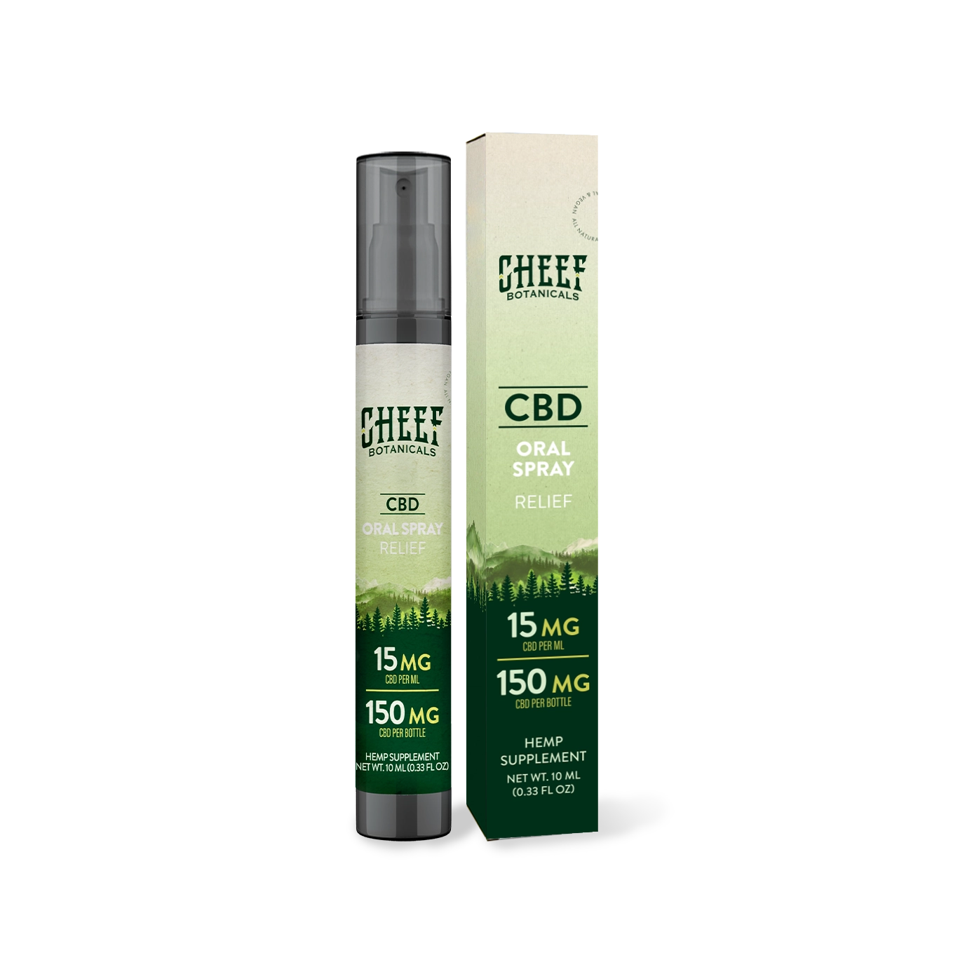 Relief CBD Oral Spray - Cheef Botanicals