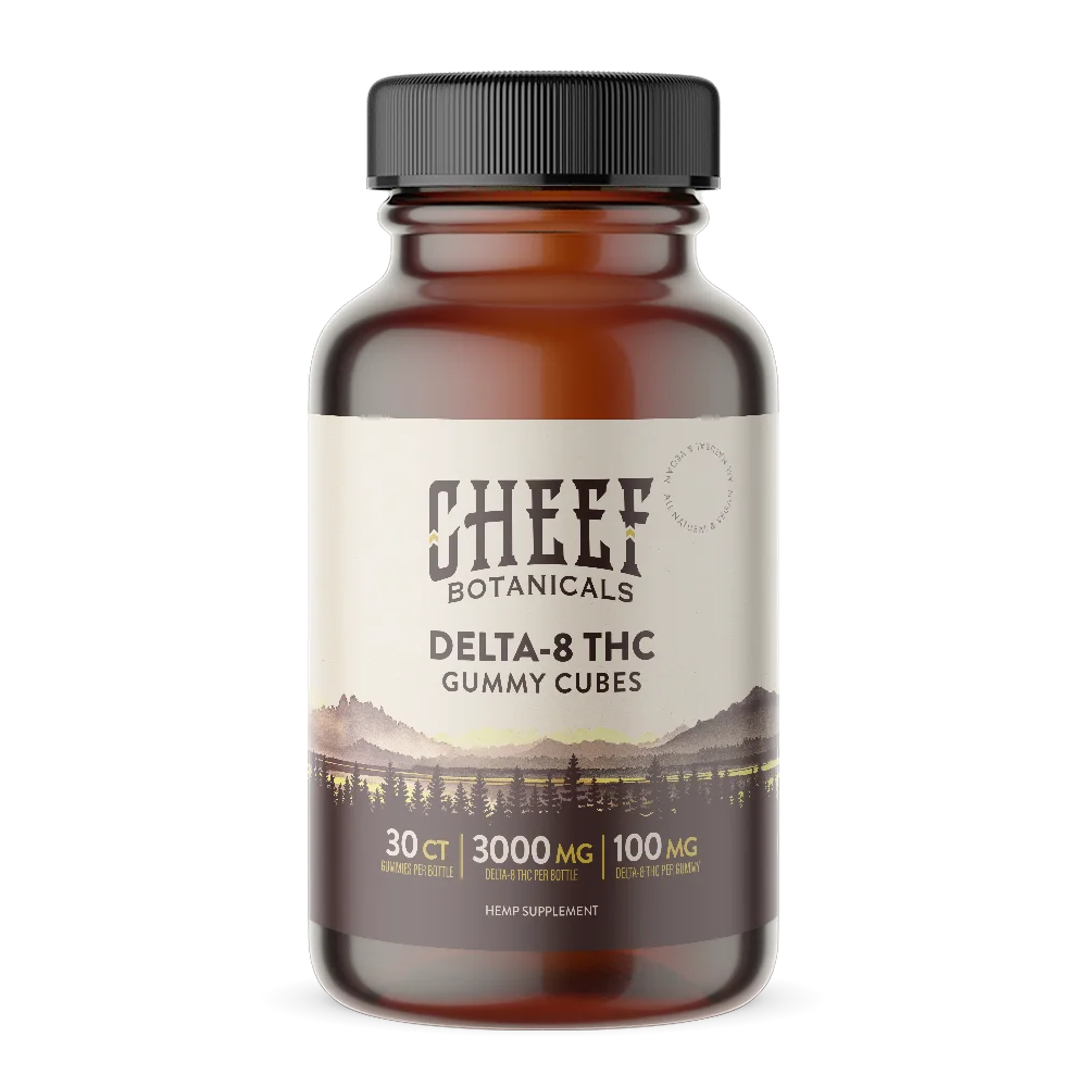 3000mg Regular Delta 8 Gummies - Cheef Botanicals
