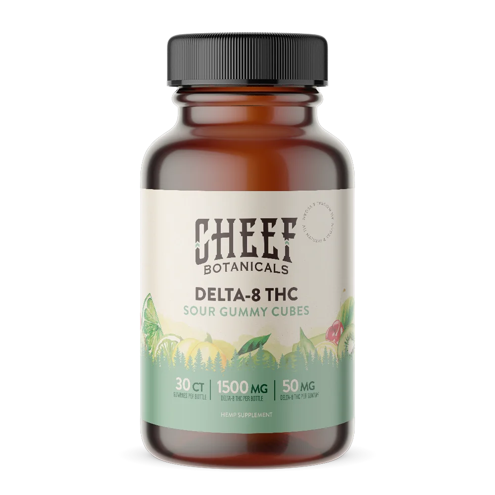 Sour Delta 8 THC Gummies - Cheef Botanicals