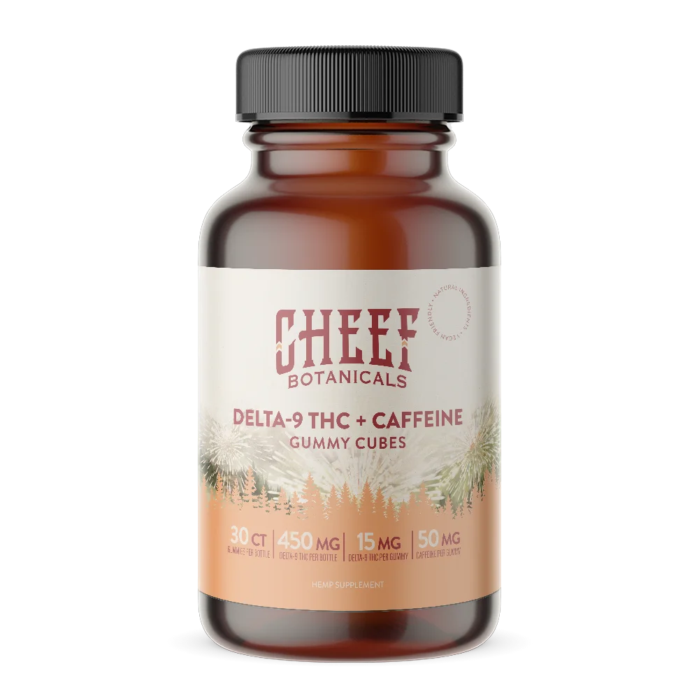 Delta 9 THC + Caffeine Gummies - Cheef Botanicals