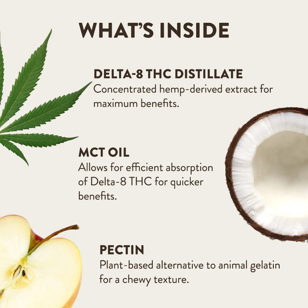 3000mg Regular Delta 8 Gummies - Cheef Botanicals