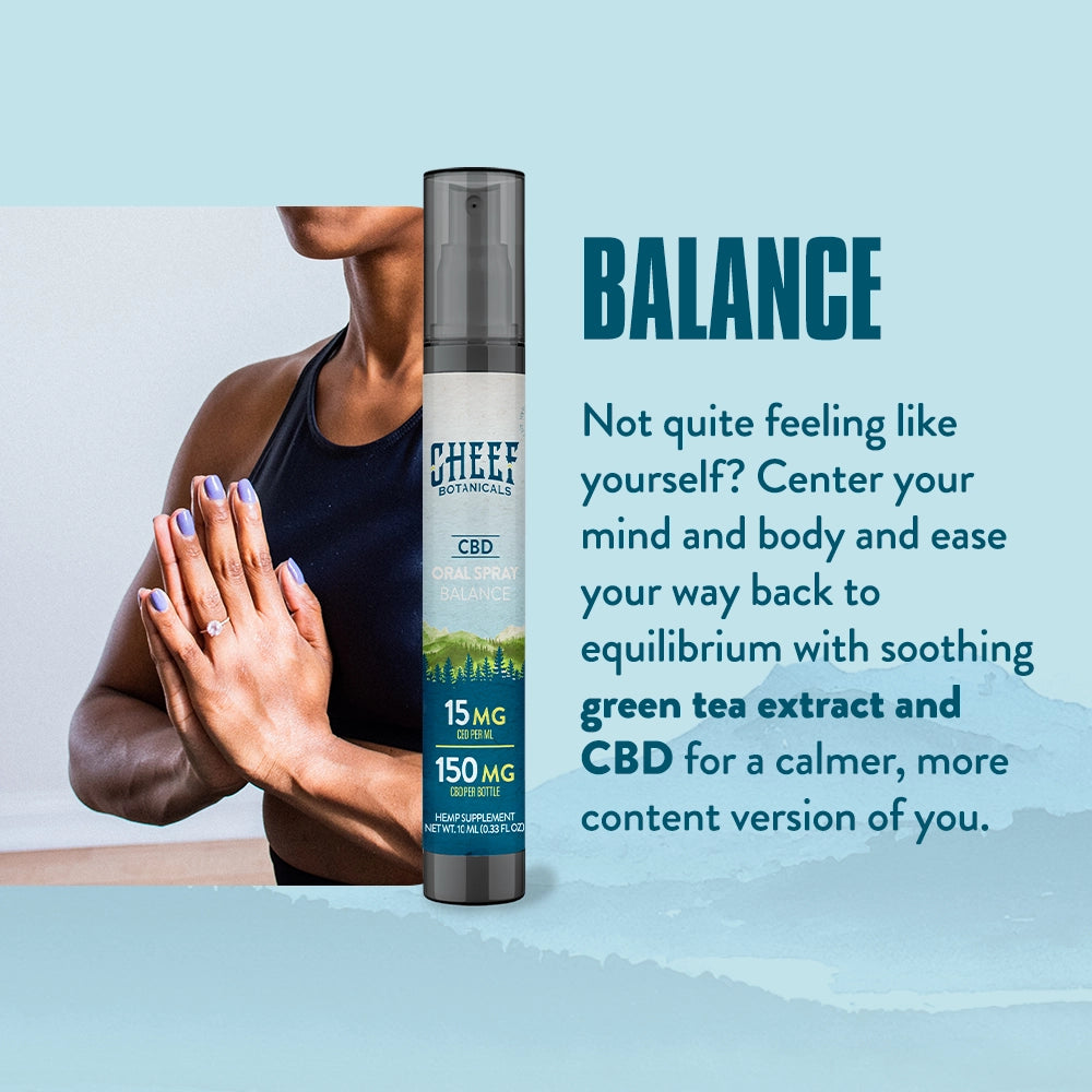 Balance CBD Oral Spray - Cheef Botanicals