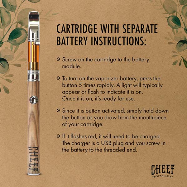 cheef vapes instructions