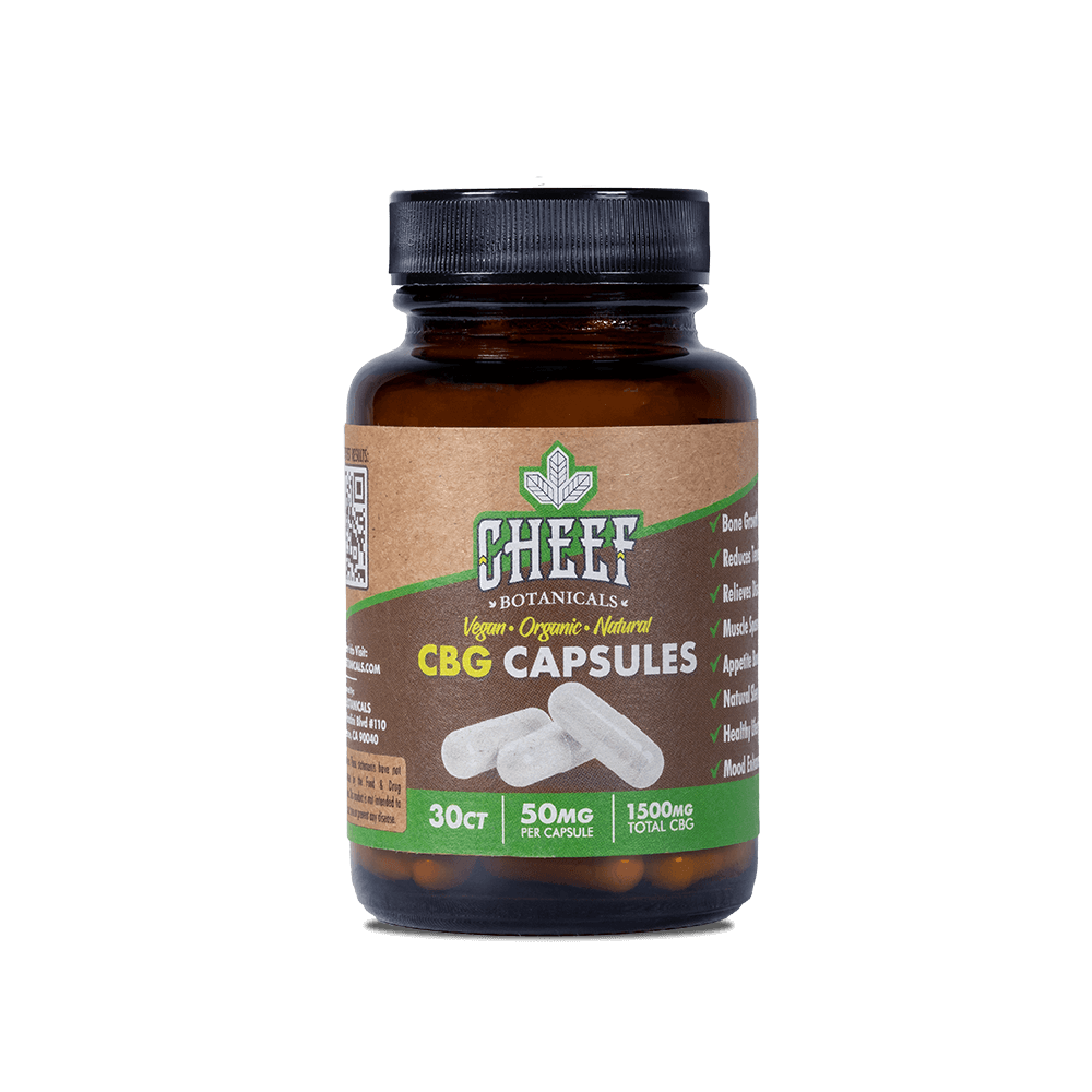 CBG Capsules - Cheef Botanicals