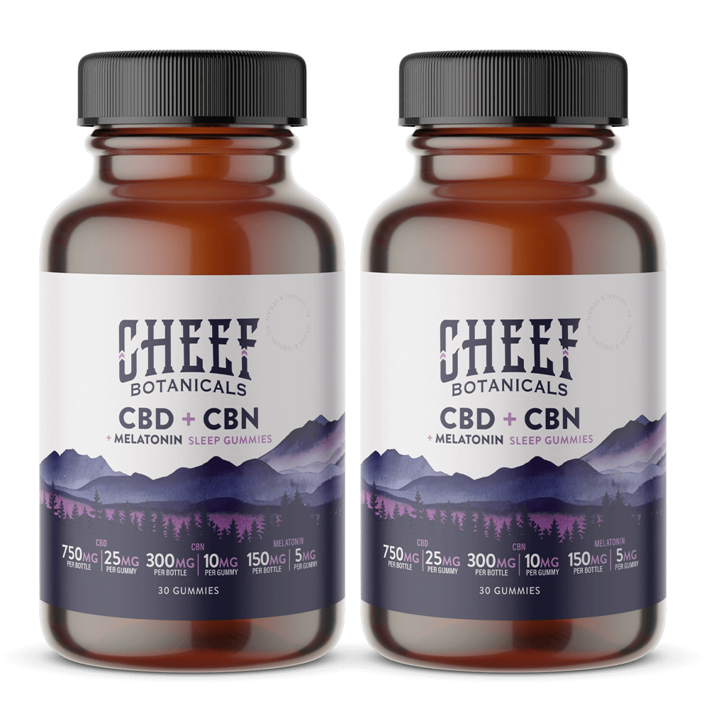 CBD + CBN Gummies for Sleep - Cheef Botanicals