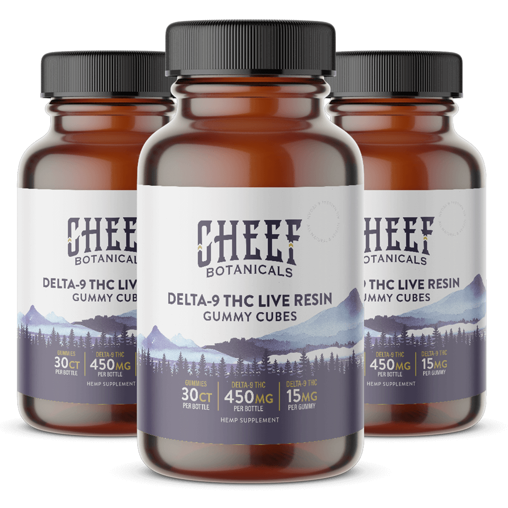 D9-THC Live Resin Gummies - Cheef Botanicals