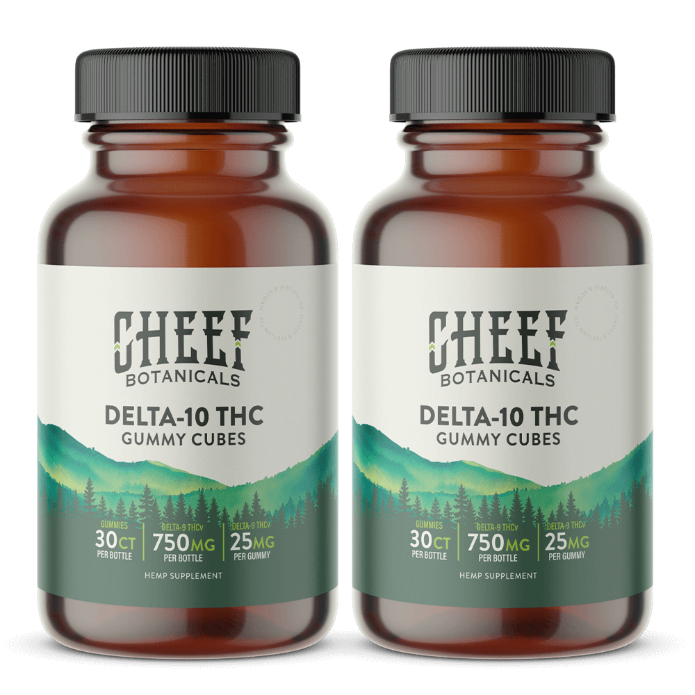 Delta 10 Gummy Cubes - Cheef Botanicals