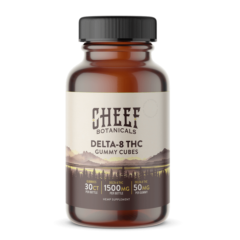 Delta 8 Gummy Cubes - Cheef Botanicals