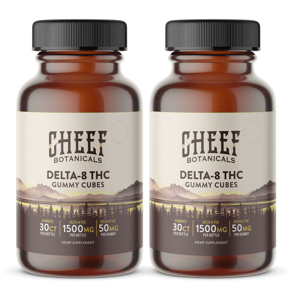 Delta 8 Gummy Cubes - Cheef Botanicals