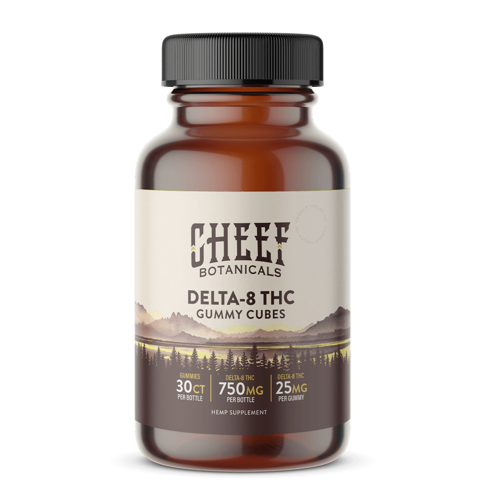 Delta 8 Gummy Cubes - Cheef Botanicals