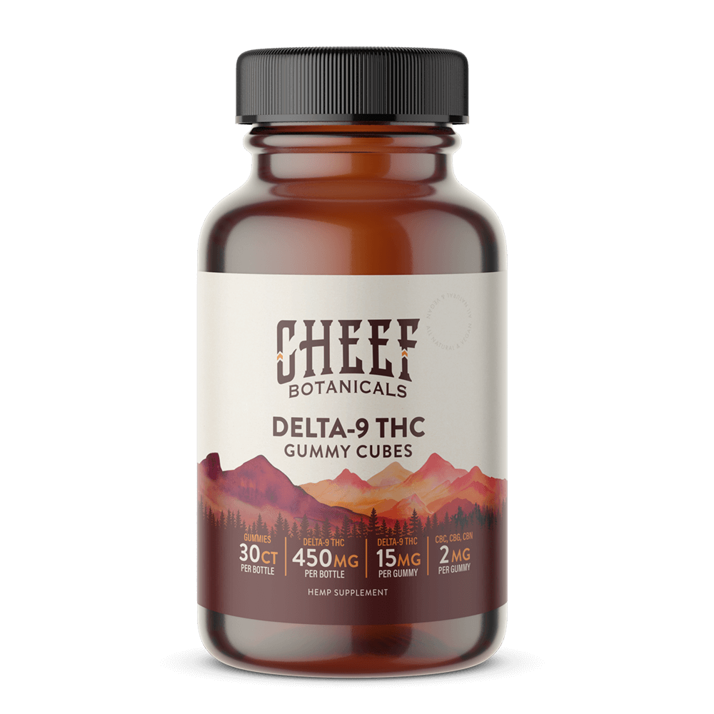 Delta 9 Gummy Cubes - Cheef Botanicals