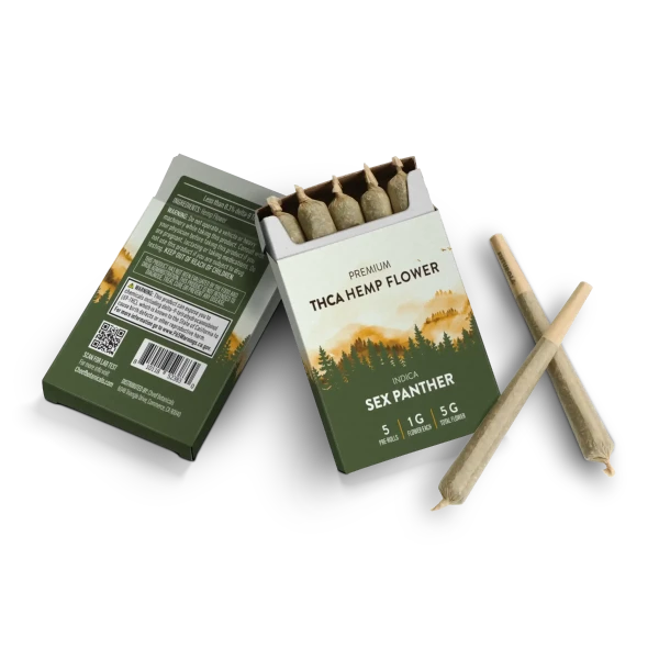 Sex Panther THCa Pre Rolls - Cheef Botanicals