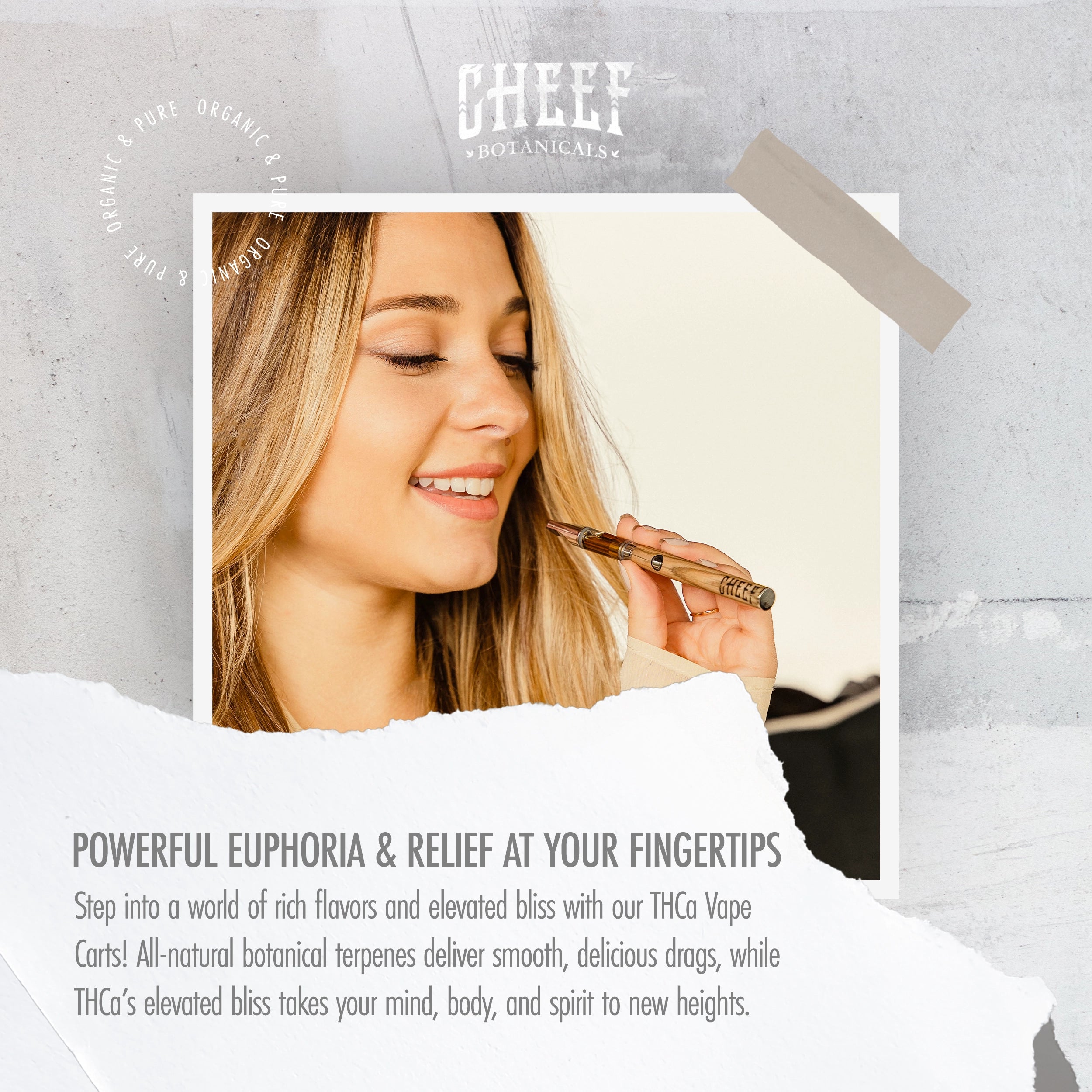 All-Flav 4 Pack THCa Vape Cart - Cheef Botanicals