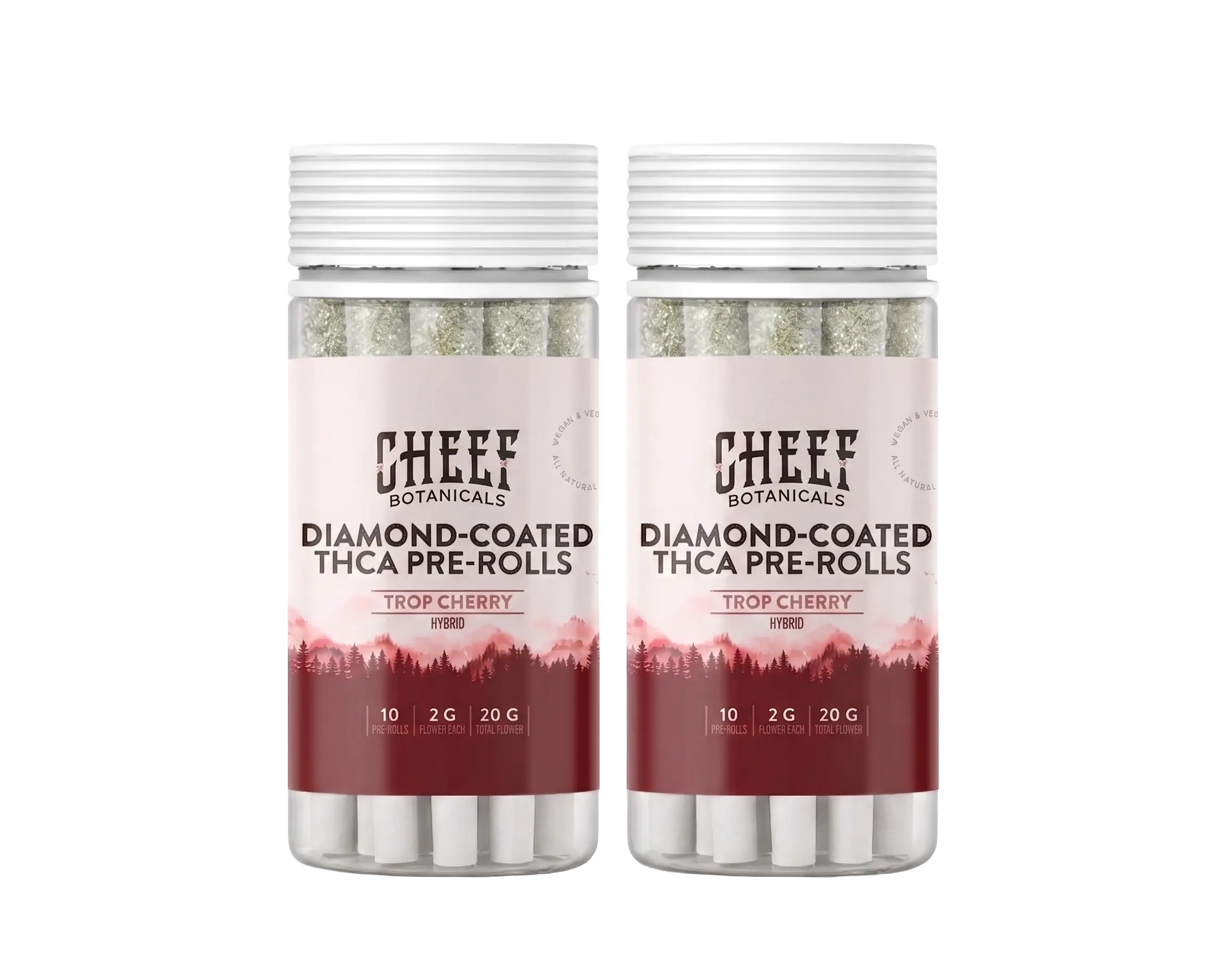 Trop Cherry THCa Diamond-Infused Pre-Rolls (10-Pack) - Flower