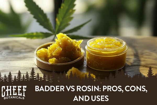 Badder vs Rosin: Pros, Cons, and Uses