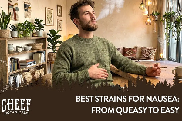 13 Best Strains for Nausea: From Queasy to Easy
