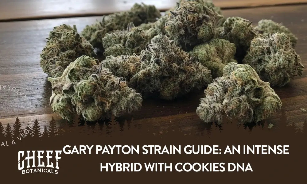 A bunch of Gary Payton buds sitting on a wooden table.