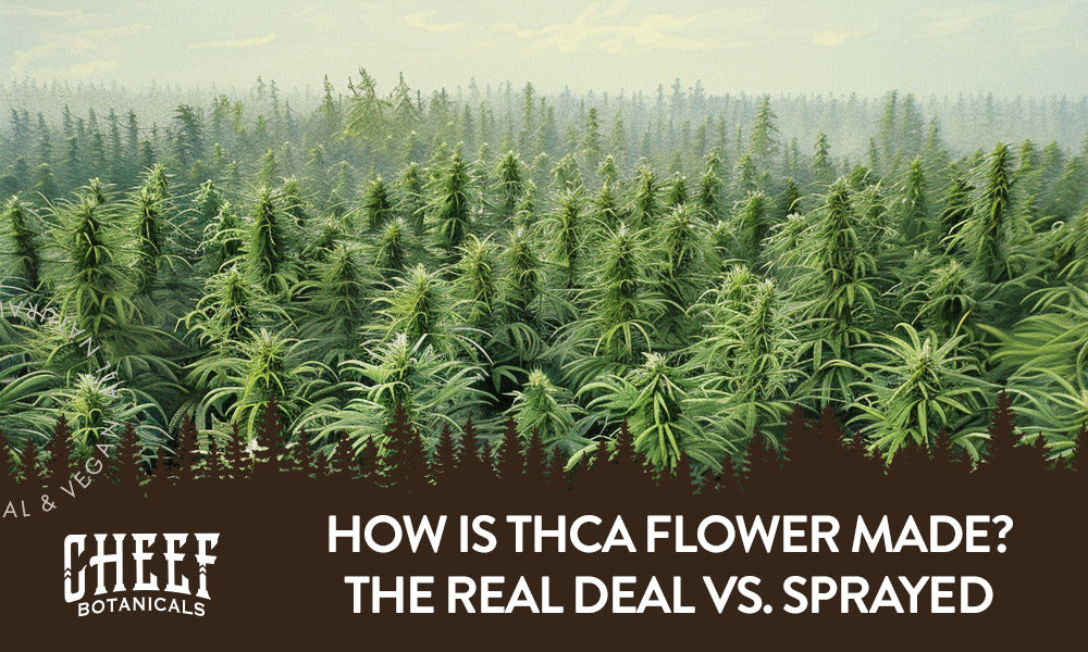 How Is THCa Flower Made? The Real Deal vs. Sprayed