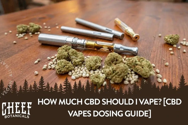 How Much CBD Should I Vape? [CBD Vapes Dosing Guide]