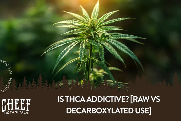 Is THCA Addictive? [Raw vs Heated Use]