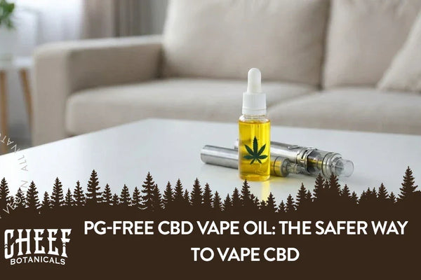 PG-Free CBD Vape Oil: The Safer Way to Vape CBD