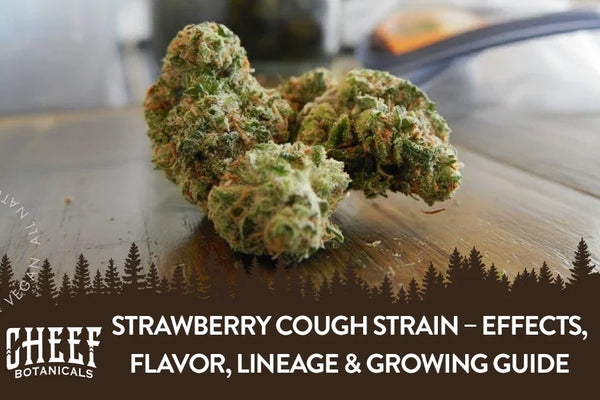 Strawberry Cough Strain – Effects, Flavor, Lineage & Growing Traits