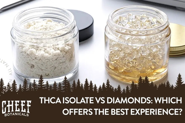 THCA Isolate vs Diamonds: Which Offers the Best Experience?