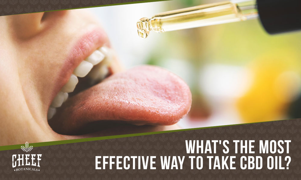best way to take cbd oil