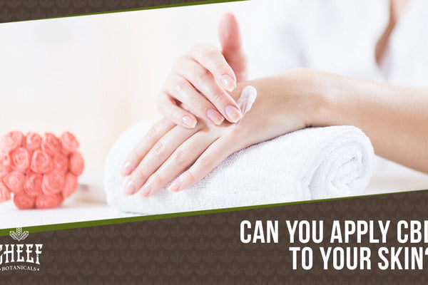 Can CBD Be Absorbed Through the Skin?