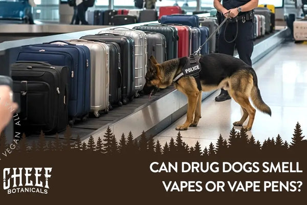 Can Drug Dogs Smell Vapes or Vape Pens in Real-World Situations?