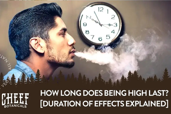 How Long Does Being High Last? [Edible vs Smoking vs Tincture]