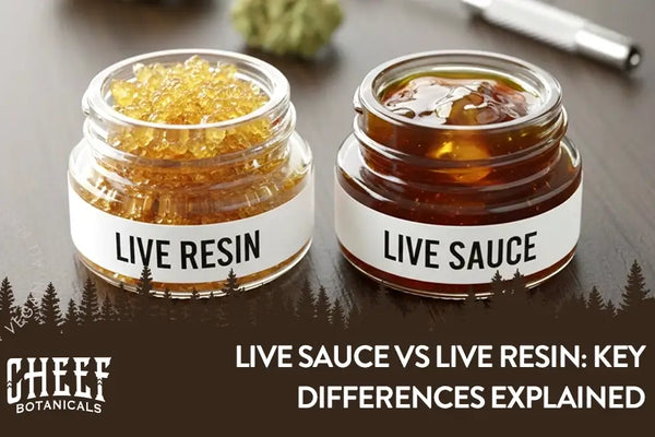 Live Sauce vs Live Resin: Key Differences in Flavor, Potency, and Texture