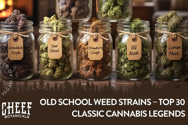 Old School Weed Strains: Top 30 Classic Cannabis Legends
