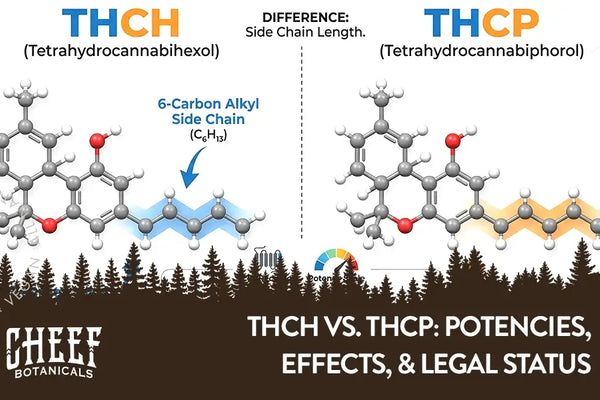 THCh vs. THCp: Differences, Effects, and Legal Status
