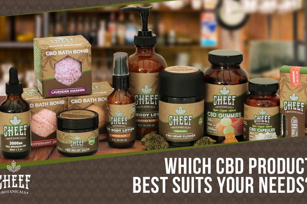 Different Types of CBD & CBD Products [Fully Explained]
