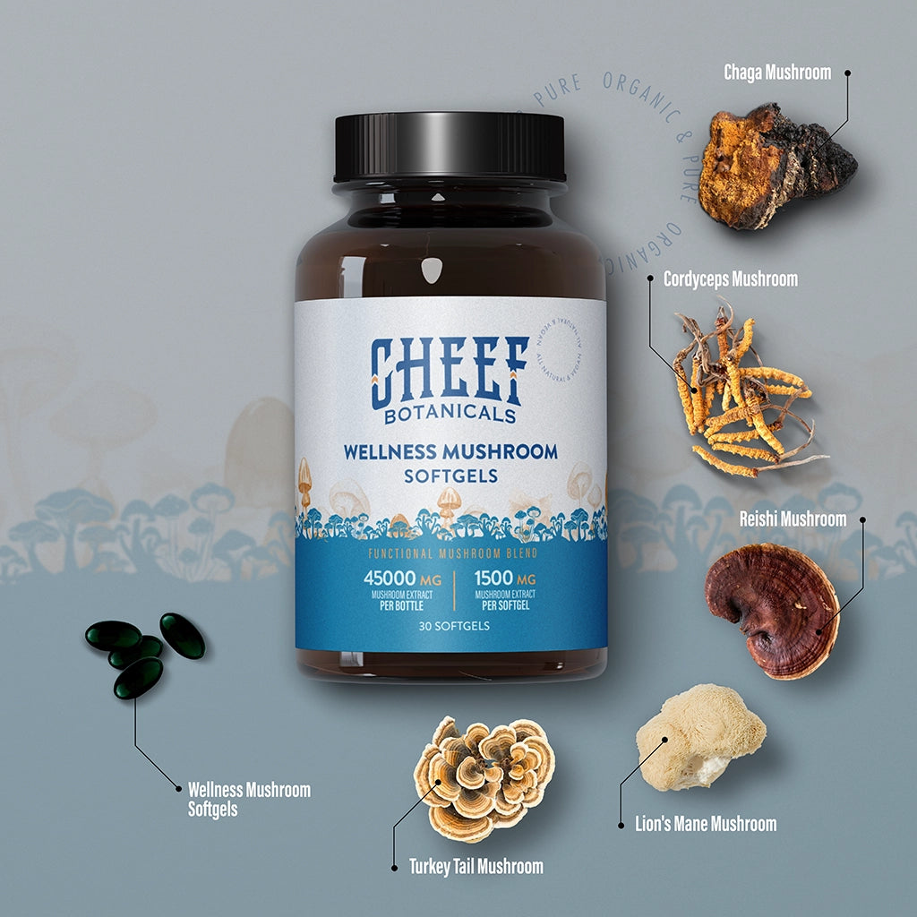 Mushroom Capsules - Cheef Botanicals