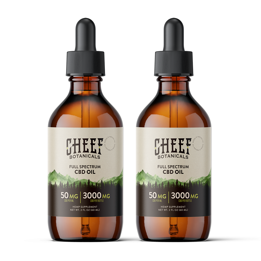 CBD Oil 3000mg 2-pack
