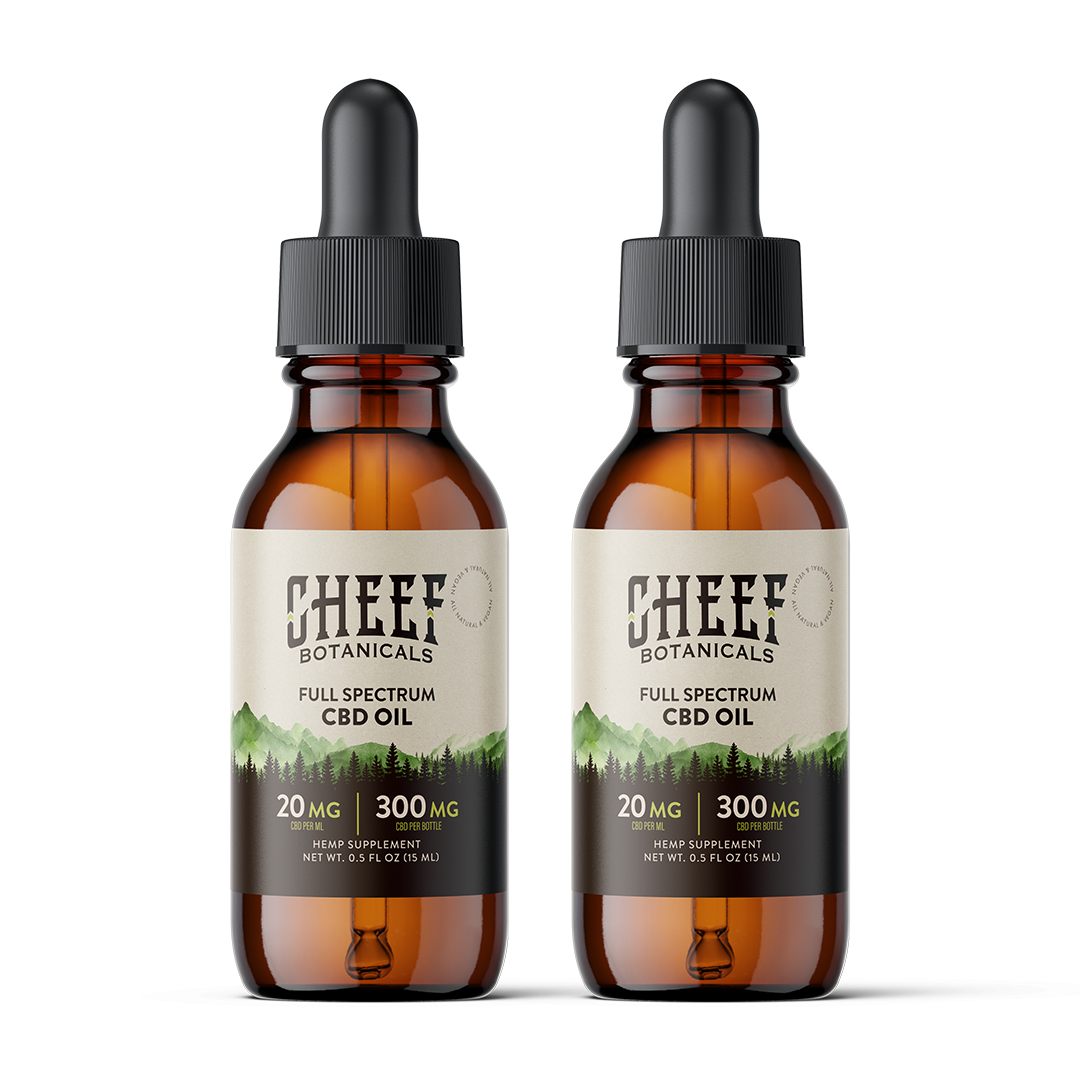 300 mg XBD Tincture 2-pack