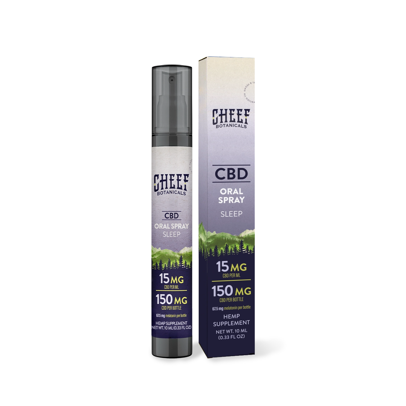 Sleep CBD Oral Spray - Cheef Botanicals