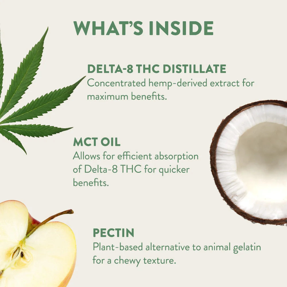 Sour Delta 8 THC Gummies - Cheef Botanicals